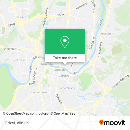 Orixel map