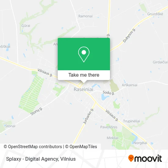 Splaxy - Digital Agency map