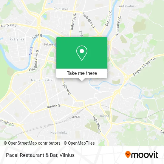 Pacai Restaurant & Bar map