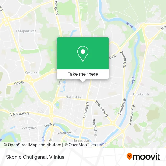 Skonio Chuliganai map
