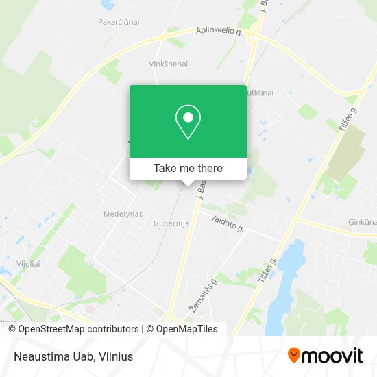 Neaustima Uab map