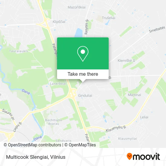Multicook Slengiai map