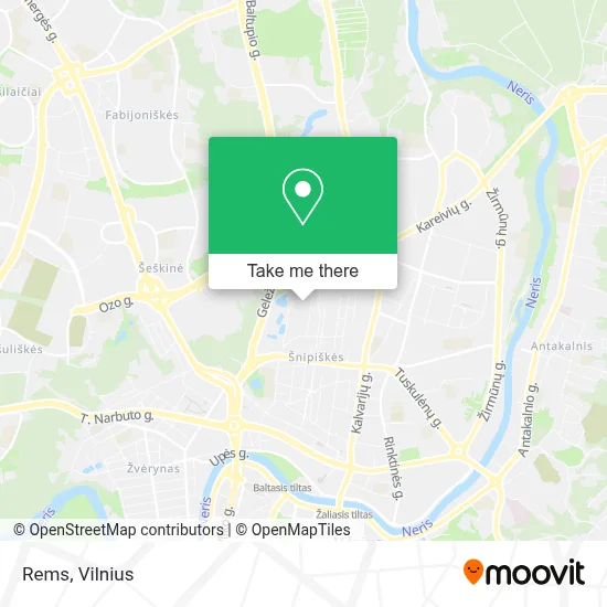 Rems map