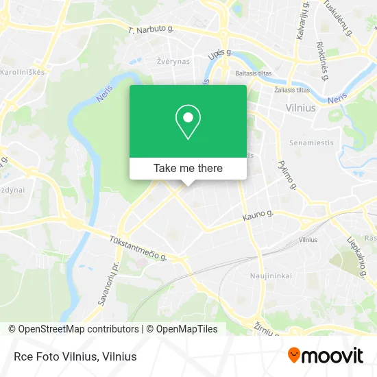 Rce Foto Vilnius map