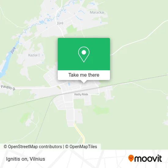 Ignitis on map