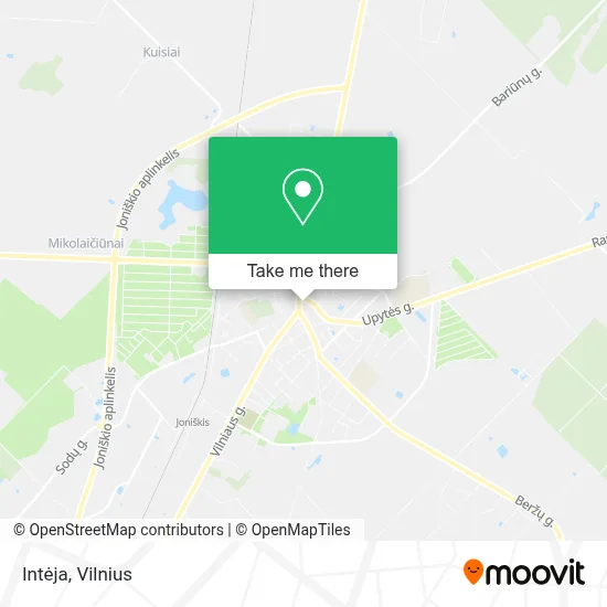 Intėja map