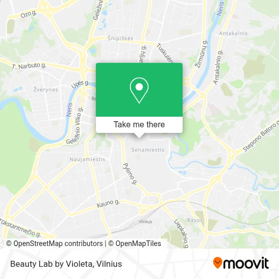 Beauty Lab by Violeta map