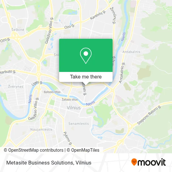 Metasite Business Solutions map