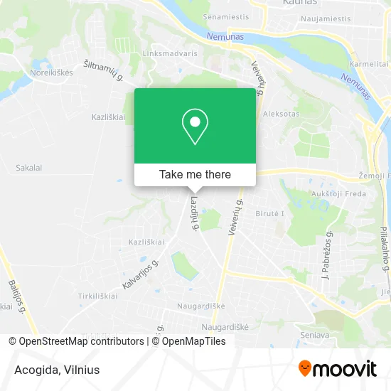 Acogida map