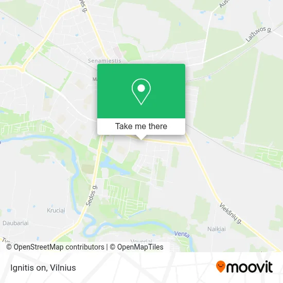 Ignitis on map
