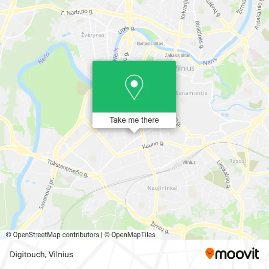Digitouch map