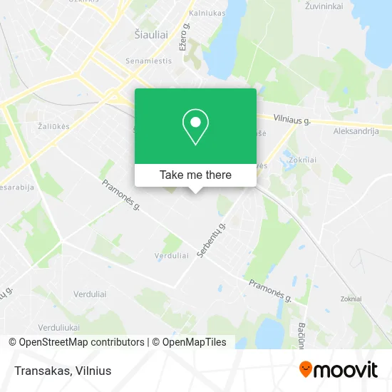 Transakas map