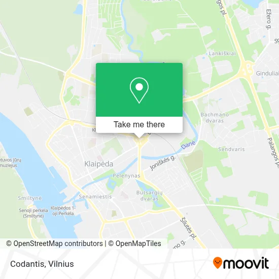 Codantis map