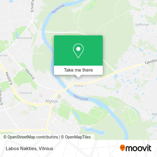 Labos Nakties map