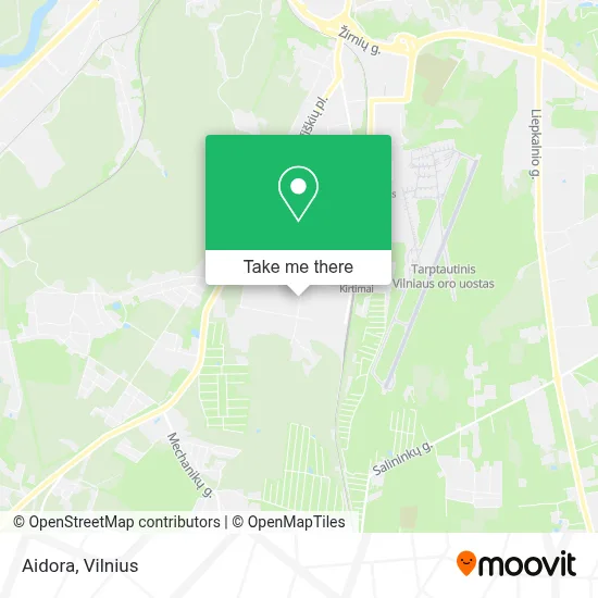 Aidora map