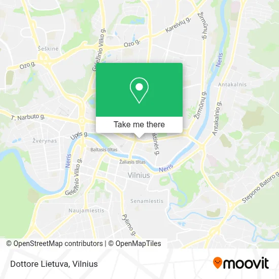 Dottore Lietuva map
