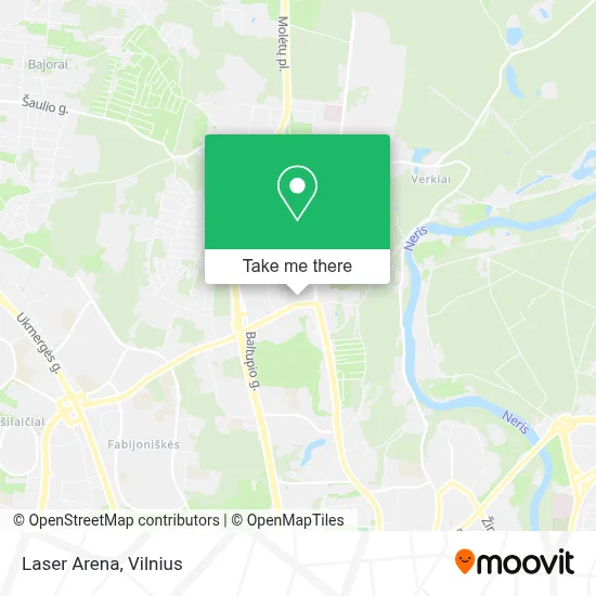Laser Arena map
