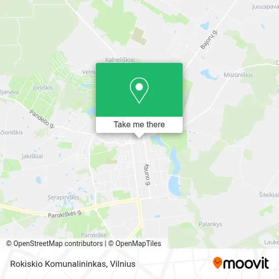 Rokiskio Komunalininkas map