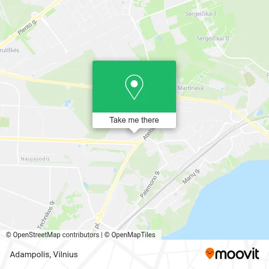 Adampolis map