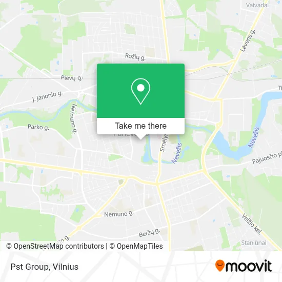 Pst Group map