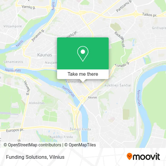 Funding Solutions map