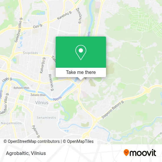 Agrobaltic map