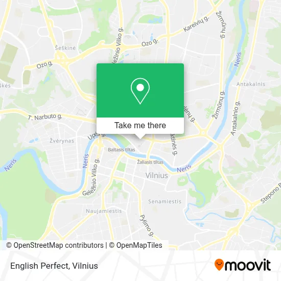 English Perfect map