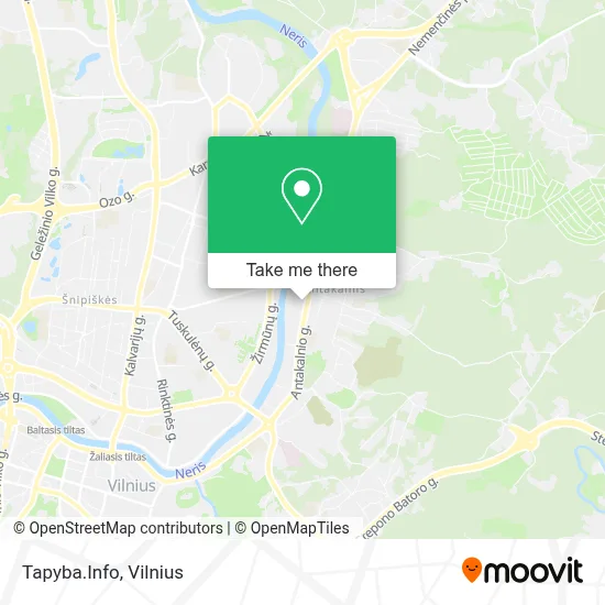 Tapyba.Info map
