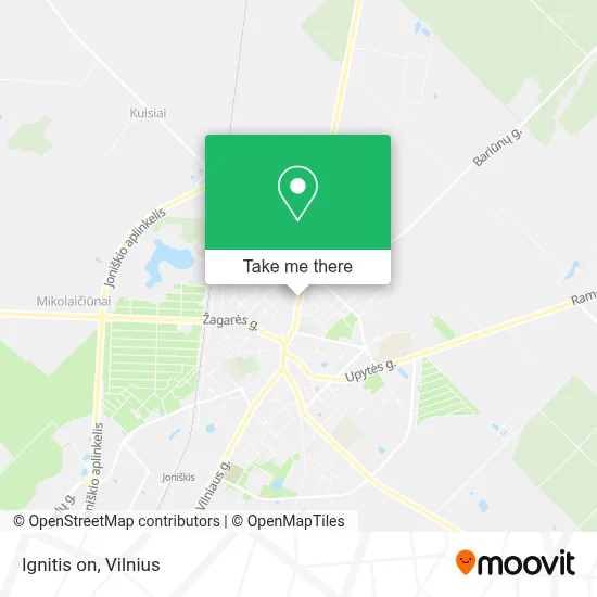 Ignitis on map