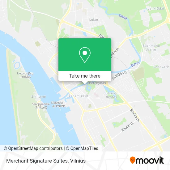 Merchant Signature Suites map