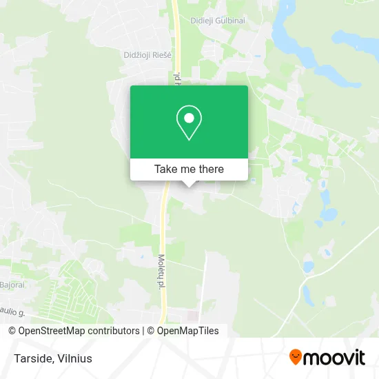 Tarside map