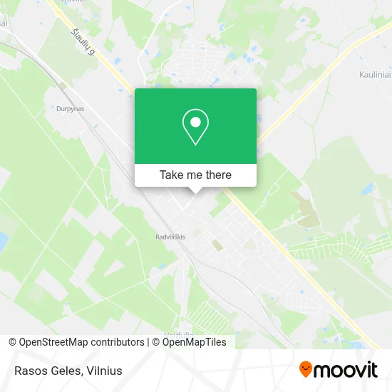 Rasos Geles map