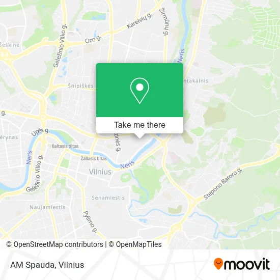 AM Spauda map