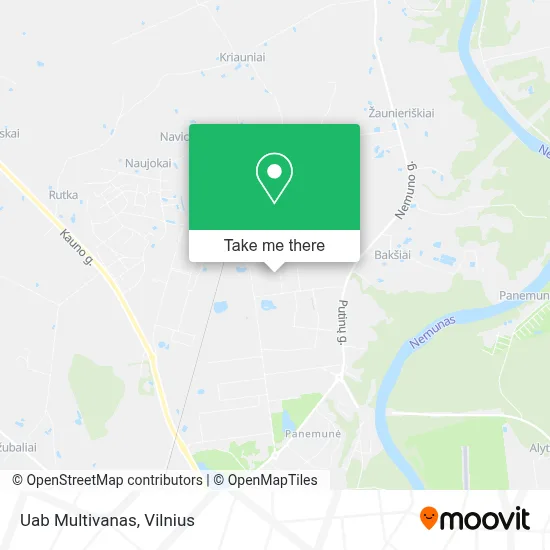 Uab Multivanas map