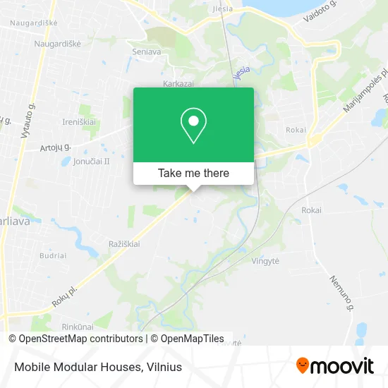 Mobile Modular Houses map