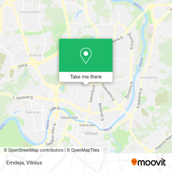 Emdeja map