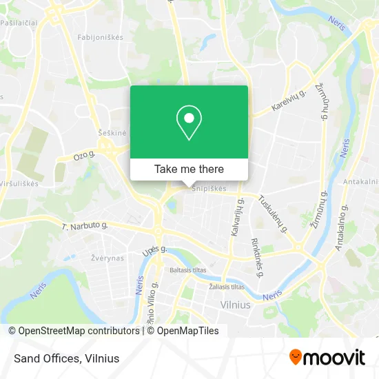 Sand Offices map