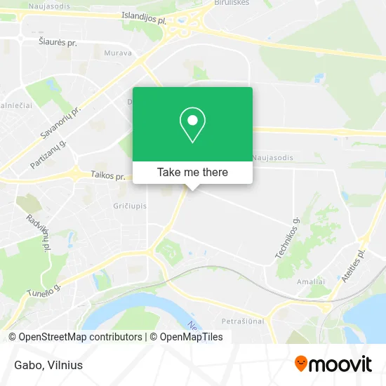 Gabo map