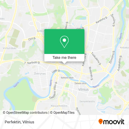 Perfektin map