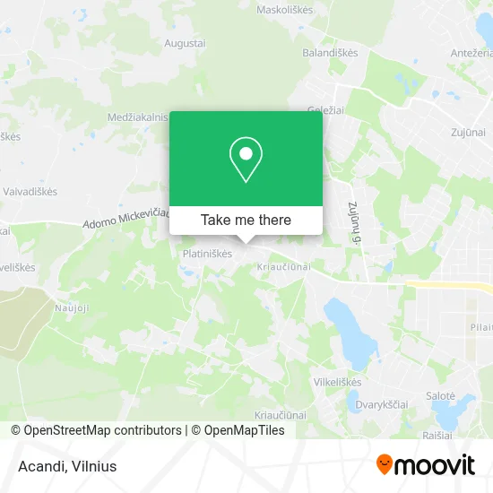 Acandi map