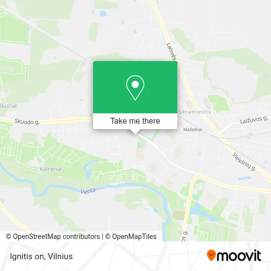 Ignitis on map