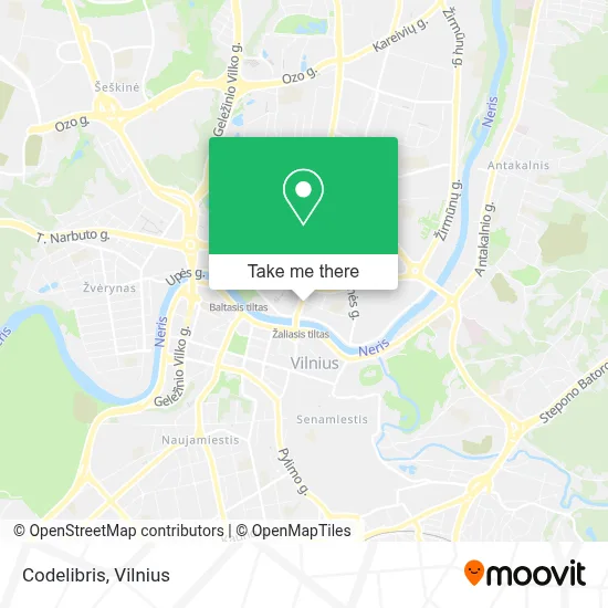 Codelibris map