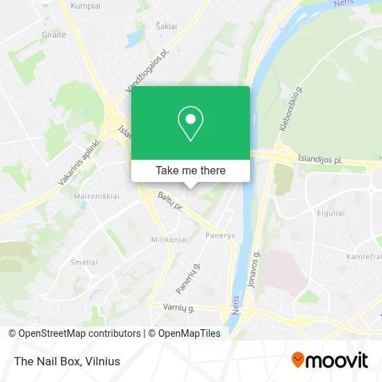 The Nail Box map