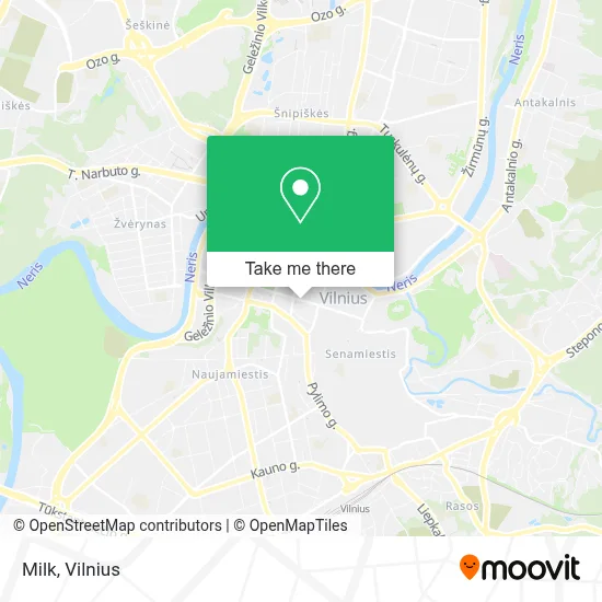 Milk map