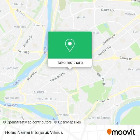 Holas Namai Interjerui map