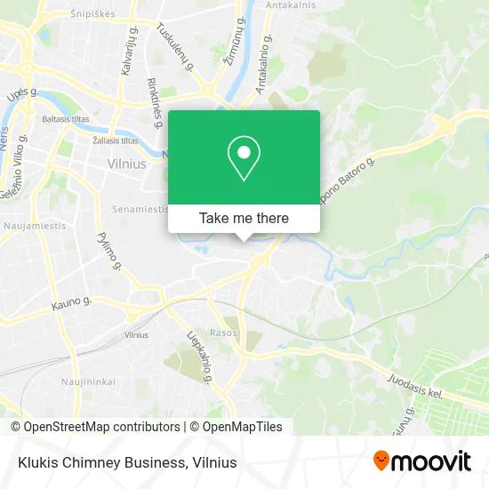 Klukis Chimney Business map