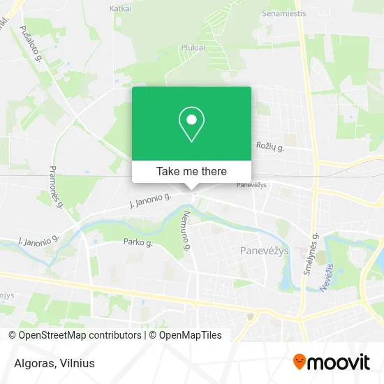 Algoras map