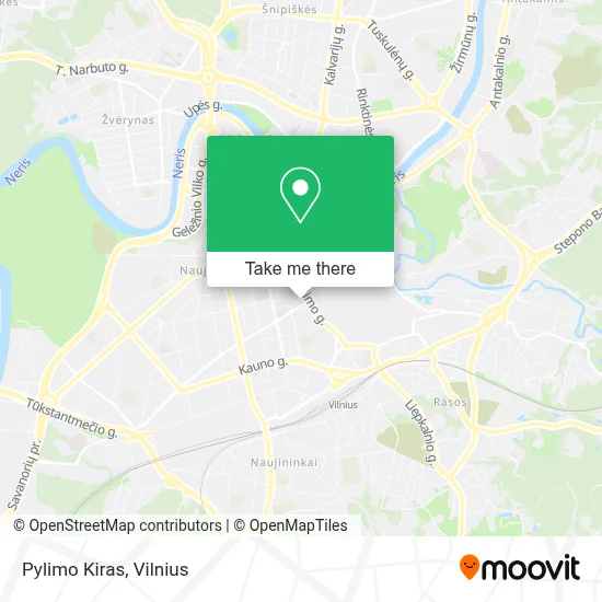 Pylimo Kiras map