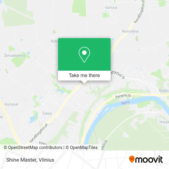 Shine Master map