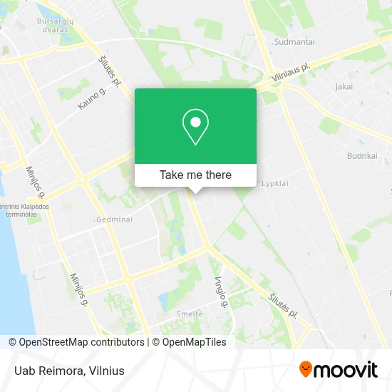 Uab Reimora map